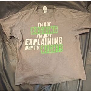 Gray Graphic Boys T-Shirt